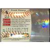 Image 2 : 1997 PINNACLE DENNY'S FRANK THOMAS (HOF) HOLOGRAM