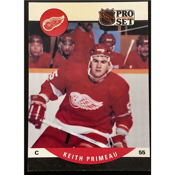 1990-91 PRO SET KEITH PRIMEAU ROOKIE CARD