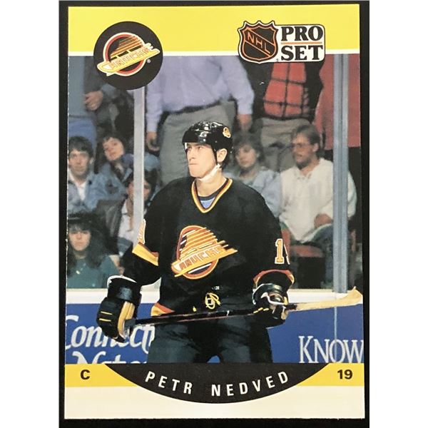 1990-91 PRO SET PETR NEDVED ROOKIE CARD