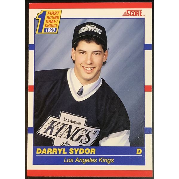 1990-91 SCORE DARYL SYDOR ROOKIE CARD