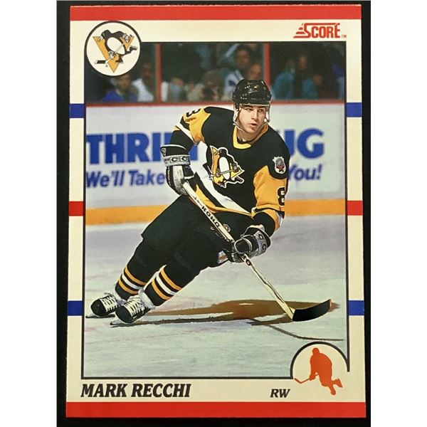 1990-91 SCORE MARK RECCHI (HOF) ROOKIE CARD