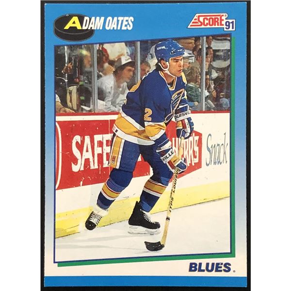1991-92 SCORE ADAM OATES (HOF}