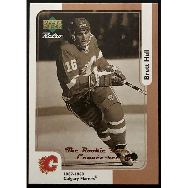 1999-2000 UPPER DECK RETRO BRETT HULL (HOF)