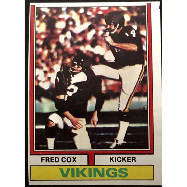 1974 TOPPS FRED COX