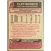 Image 2 : 1977 TOPPS CLIFF BRANCH (HOF)