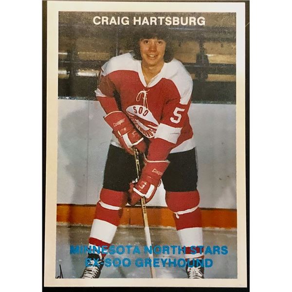 1987-88 SOO GREYHOUNDS (OHL) POLICE - CRAIG HARTSBURG
