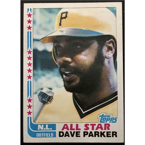 1982 TOPPS DAVE PARKER (HOF)