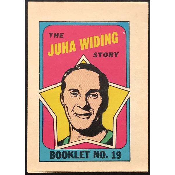 1971-72 O-PEE-CHEE JUHA WIDING