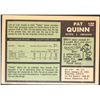 Image 2 : 1971-72 O-PEE-CHEE PAT QUINN (HOF)