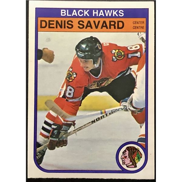 1982-83 O-PEE-CHEE DENIS SAVARD (HOF)