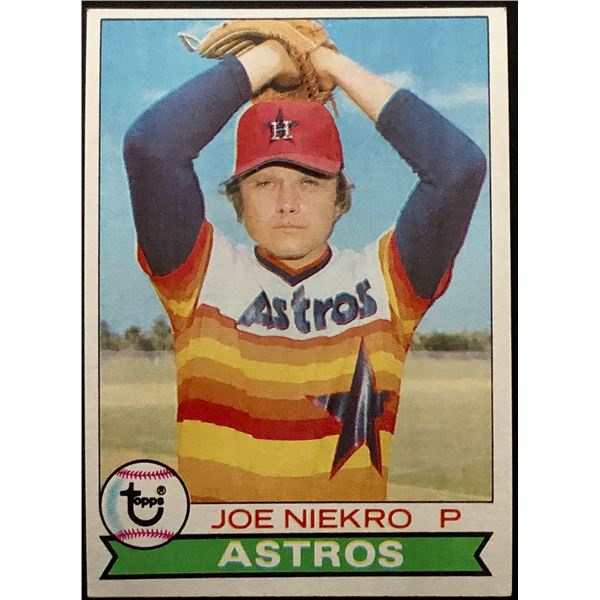 1979 TOPPS JOE NIEKRO (HOF)