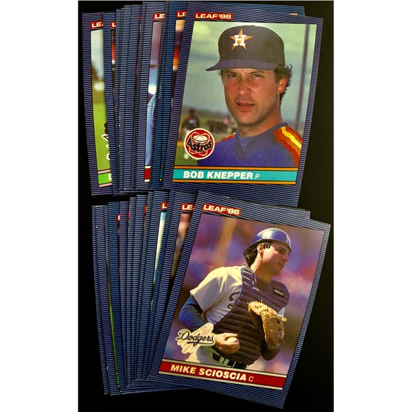 1986 LEAF BASEBALL COLLECTION - 25 CARDS