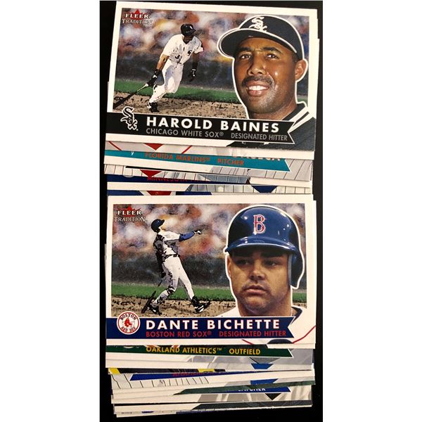2001 FLEER TRADITION BASEBALL COLLECTION - 25 CARDS