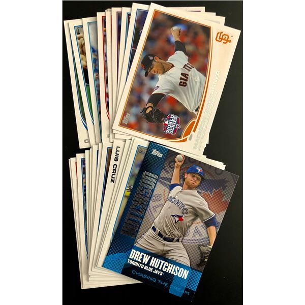 2013 TOPPS BASEBALL COLLECTION - 25 CARDS