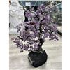 Image 2 : 29 X 26 INCH  AMETHYST CRYSTAL TREE WITH AMETHYST BASE ( BRAZIL HANDMADE )