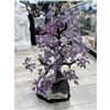 Image 3 : 29 X 26 INCH  AMETHYST CRYSTAL TREE WITH AMETHYST BASE ( BRAZIL HANDMADE )