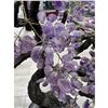 Image 6 : 29 X 26 INCH  AMETHYST CRYSTAL TREE WITH AMETHYST BASE ( BRAZIL HANDMADE )