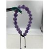 Image 1 : BRAND NEW 10MM AMETHYST BRACELET IN STRING