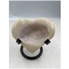 Image 1 : 2.95 INCH DRUZY MILKY AGATE HEART