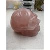 Image 1 : 2.0 INCH ROSE QUARTZ SKULL