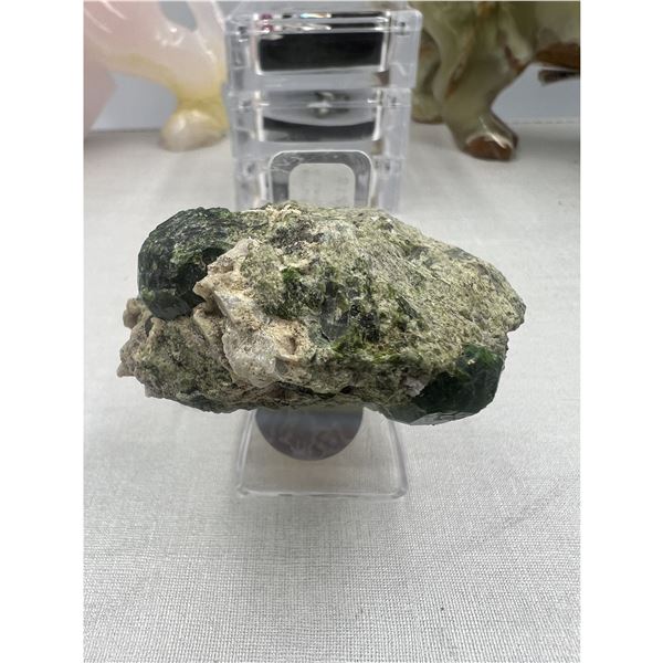 2.2 INCH NATURAL GREEN GARNET SPECIMEN