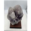Image 9 : 11 X 6 INCH  LARGE AMETHYST POINT ON STAND FROM BRAZIL