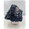 Image 1 : 6 X 8  INCH BLUE BERRY FLUORITE SPECIMEN ON STAND