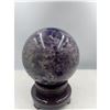 Image 4 : 440 MM CIRCUMFERENCE (136 MM DIAMETER) AMETHYST CRYSTAL SPHERE