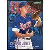 Image 1 : 1996 FLEER CHIPPER JONES (HOF) ROOKIE CARD