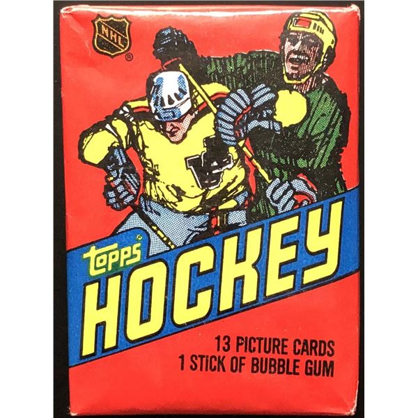 1981-82 TOPPS NHL WAX PACK