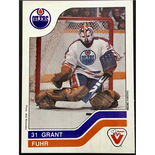 1983-84 VACHON CAKES GRANT FUHR (HOF)