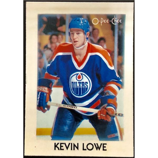 1987-88 O-PEE-CHEE KEVIN LOWE (HOF)