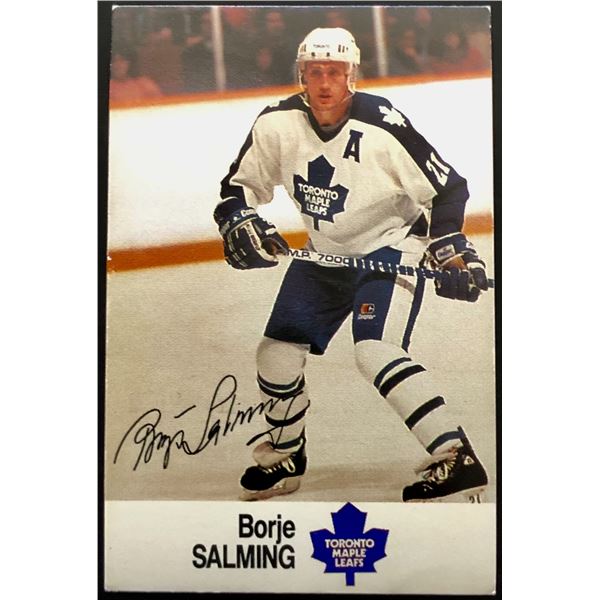 1988-89 ESSO ALL STARS BORJE SALMING (HOF)
