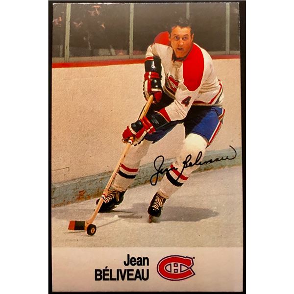 1988-89 ESSO ALL STARS JEAN BELIVEAU (HOF)