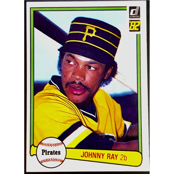 1982 DONRUSS JOHNNY RAY ROOKIE CARD