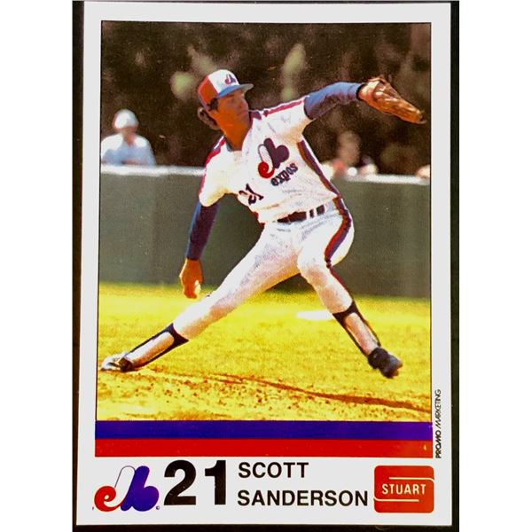 1983 STUART CAKES SCOTT SANDERSON