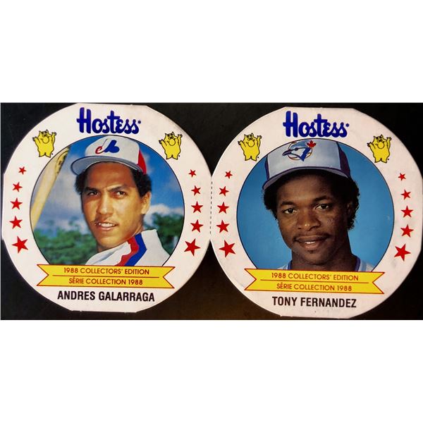 1988 HOSTESS POTATO CHIPS ANDRES GALARRAGA