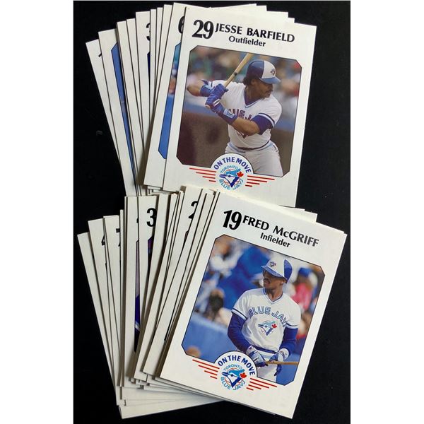 1989 TORONTO BLUE JAYS FIRE DEPT. - COMPLETE SET