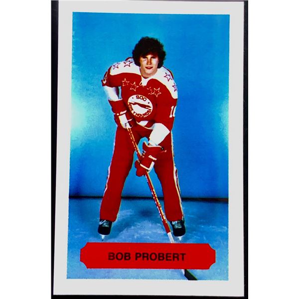 1984-85 SOO GREYHOUNDS (OHL) - BOB PROBERT POLICE CARD
