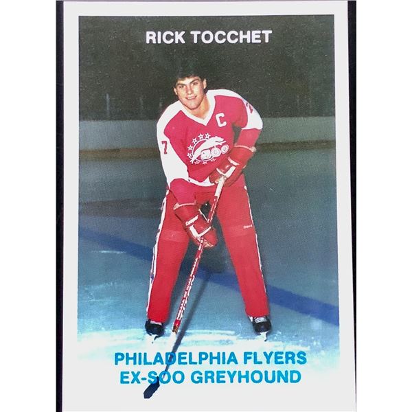 1987-88 SOO GREYHOUNDS (OHL) POLICE - RICK TOCCHET