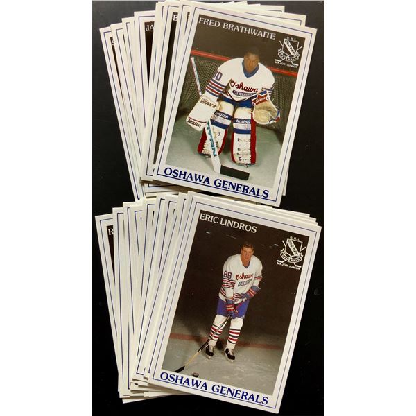 1990-91 OSHAWA GENERALS (OHL) POLICE - COMPLETE SET