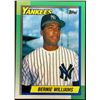 Image 1 : 1990 TOPPS BERNIE WILLIAMS ROOKIE CARD