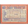 Image 2 : 1991 TOPPS LARRY WALKER (HOF) ROOKIE CARD