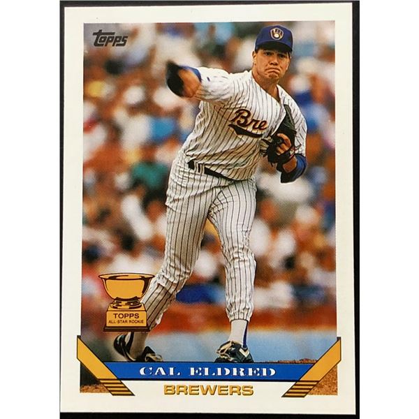 1993 TOPPS CAL ELDRED ROOKIE CARD