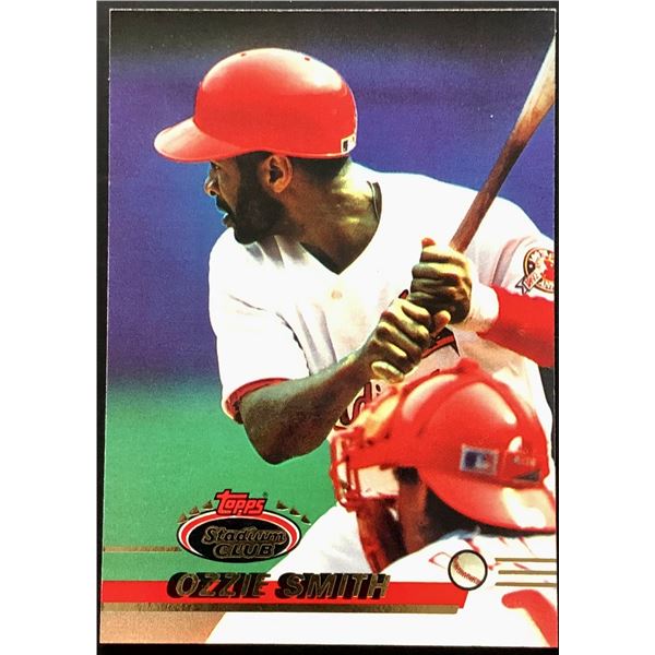 1993 TOPPS STADIUM CLUB OZZIE SMITH (HOF)