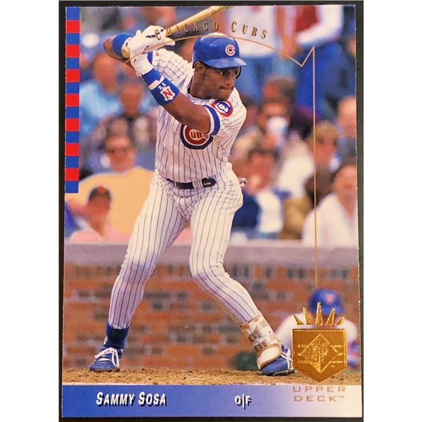 1993 UPPER DECK SP SAMMY SOSA