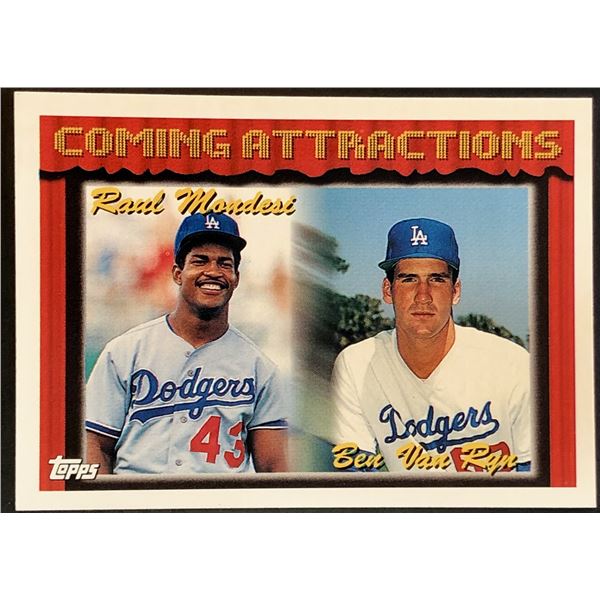 1994 TOPPS RAUL MONDESI ROOKIE CARD