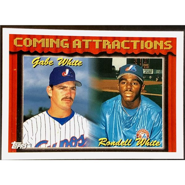 1994 TOPPS RONDELL WHITE ROOKIE CARD