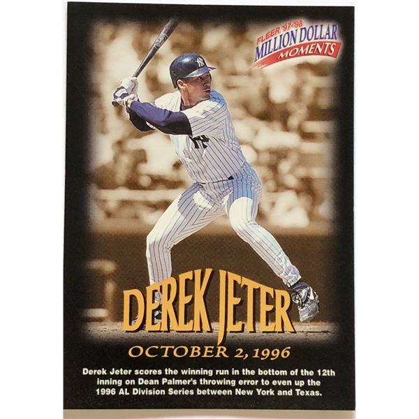 1997 FLEER DEREK JETER (HOF)
