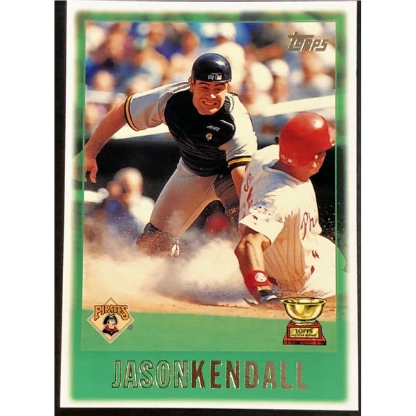1997 TOPPS JASON KENDALL ROOKIE CARD